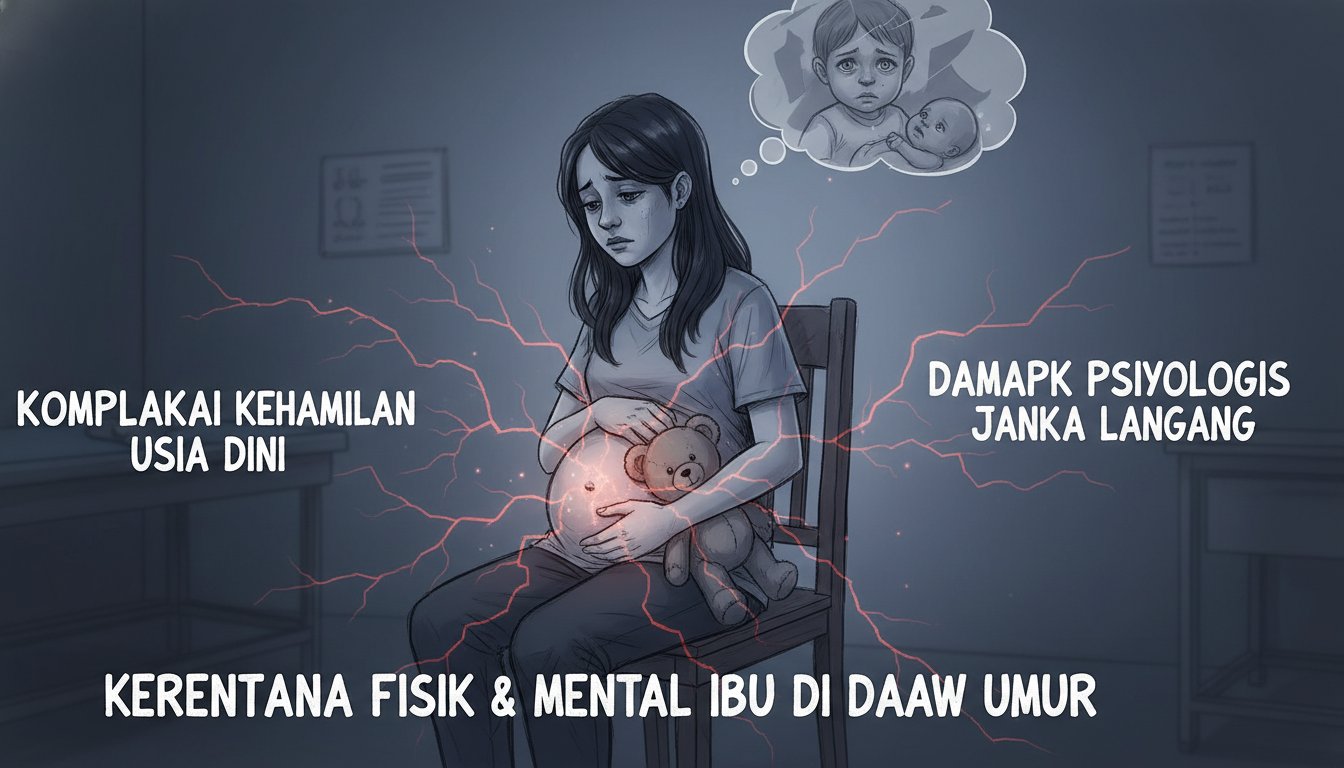 Ancaman Kesehatan Reproduksi dan Mental pada Pengantin Remaja
